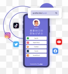 Urllist - Vertical Emoji,Purple Emoji Spotify