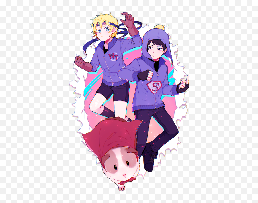 South Park - South Park Wonder Tweek X Super Craig Emoji,Tweeker Emoji