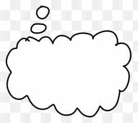 Thoughts Thought Bubble White Free - Dot Emoji,Emotion Bubble
