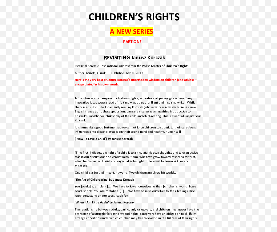 Childrenu0027s Rights Research Papers - Academiaedu Dot Emoji,Emotions Quotes Written By Kids