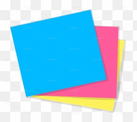 Tracing Clipart Blue - Colorful Paper Transparent Background Emoji,What Is The Pic Of An Airplane And Pencil With Note Paper For Emoji