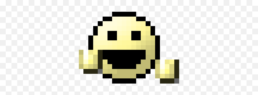 Pixel Smiley Face Emoji,Emoticon For Yay