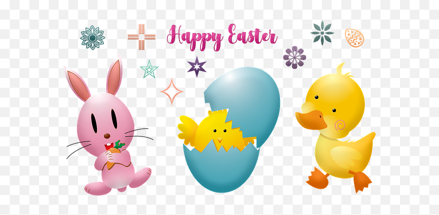 Free Photo Happy Easter Easter Easter Bunny Egg Decoration - Easter Emoji,Easter Bunny Emoticons