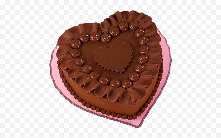 Valentines Chocolate Cake - Cake Emoji,Bizcochos Con Decoraciones De Emojis