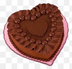 Valentines Chocolate Cake - Cake Emoji,Bizcochos Con Decoraciones De Emojis
