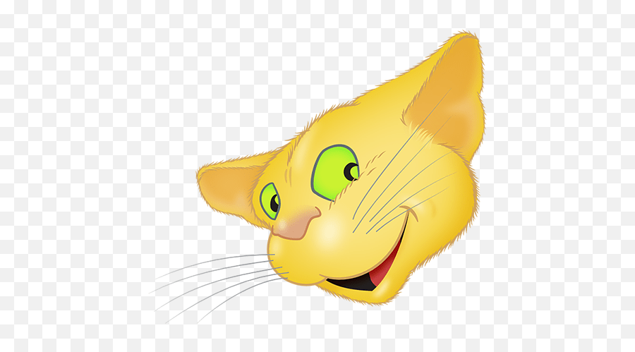 Yellow Cat Emoji - Happy,Where Is The Kitty In The Emoji Movie