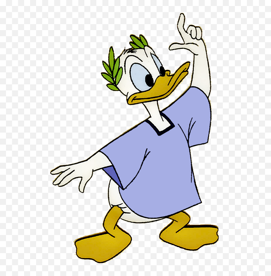 Saying Goodbye Clip Art - Clipartsco Donald Duck Roman Png Emoji,Angry Donald Duck Emoji