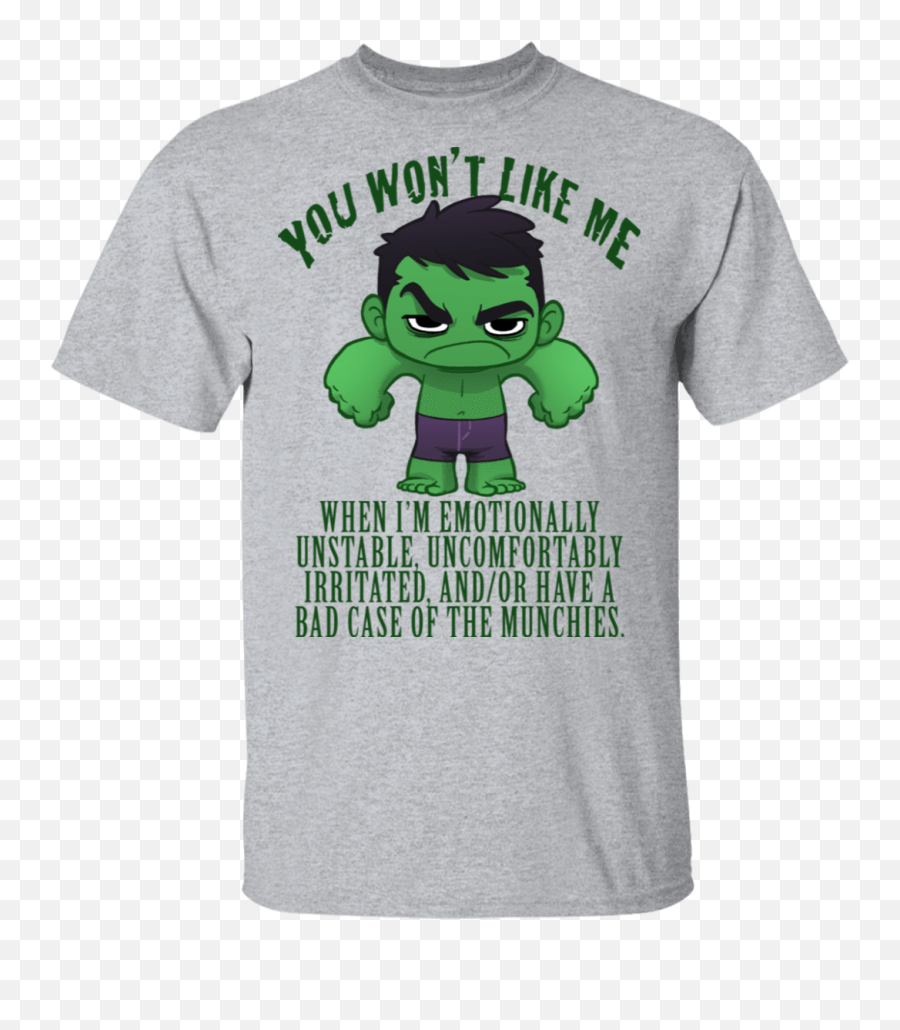Snark Hulk T - Funny Beekeeper Shirts Emoji,Emotion Trigger Hulk