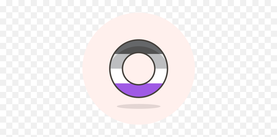 Asexual Sign Free Icon Of Lgbt Illustrations - Dot Emoji,Emoticons Signos