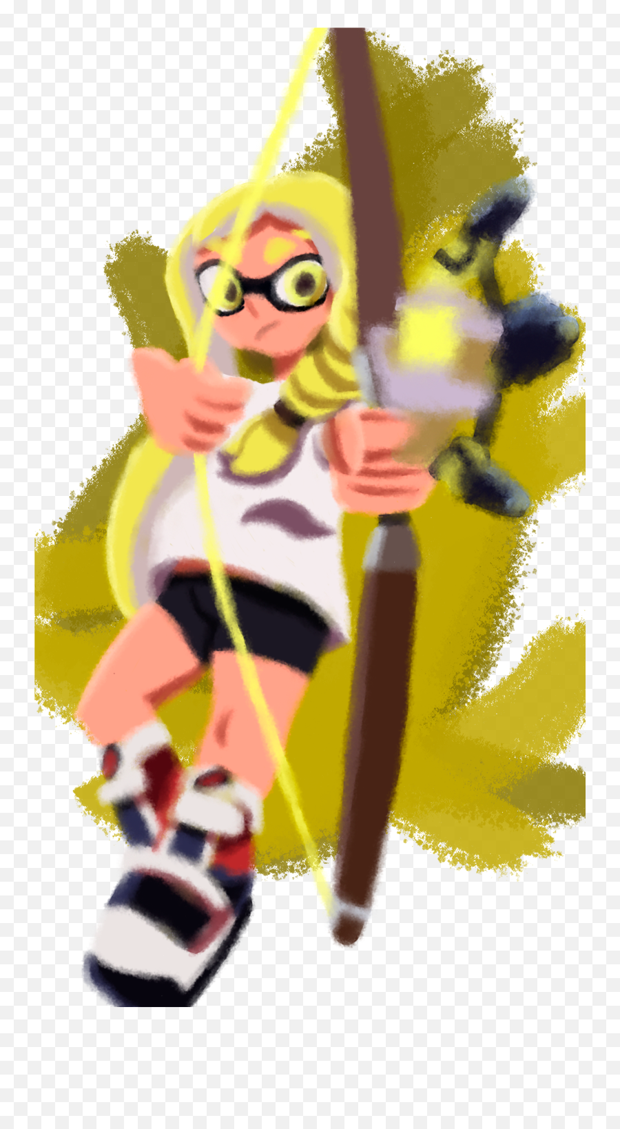 Woomy But From Splatoon 3 By Salmonboy1905 On Newgrounds - Splatoon 3 Inkling Girl Official Emoji,Splatoon 2 Losing Emotion