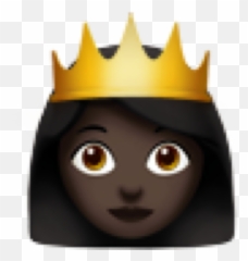 Imgurditsch Emoji Sticker - Black Girl Emoji Png,Black Queen Emoji