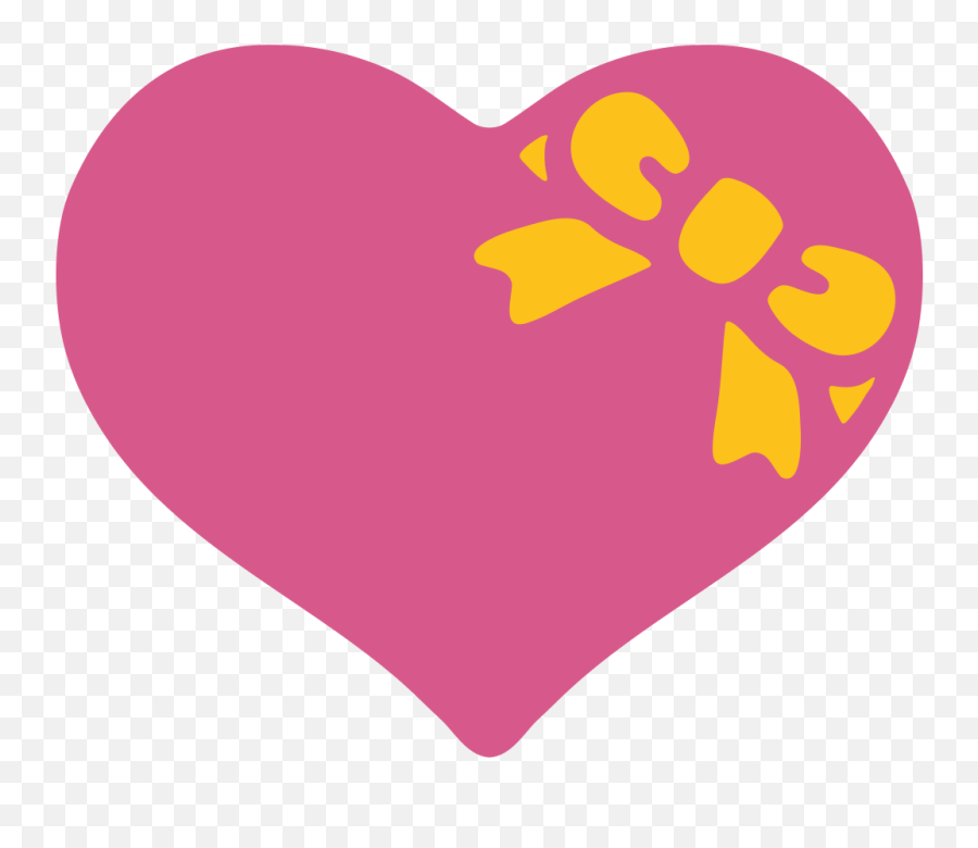 Orange Heart Emoji Png Png Image - Google Heart Emoji Png,Orange Heart Emoji