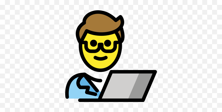 Man Technologist Emoji - Tecnologia Emoji,Emoji Inventor