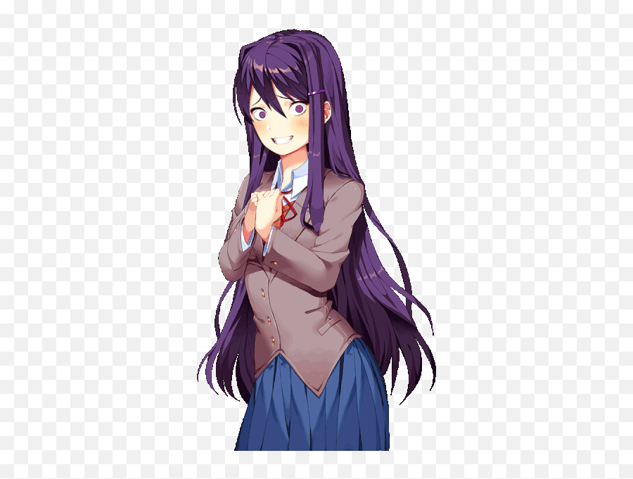 Which Is Your Least Favorite Girl From Doki Doki Literature - Yuri Happy Doki Doki Emoji,Okie Dokie No Problem Emoticon