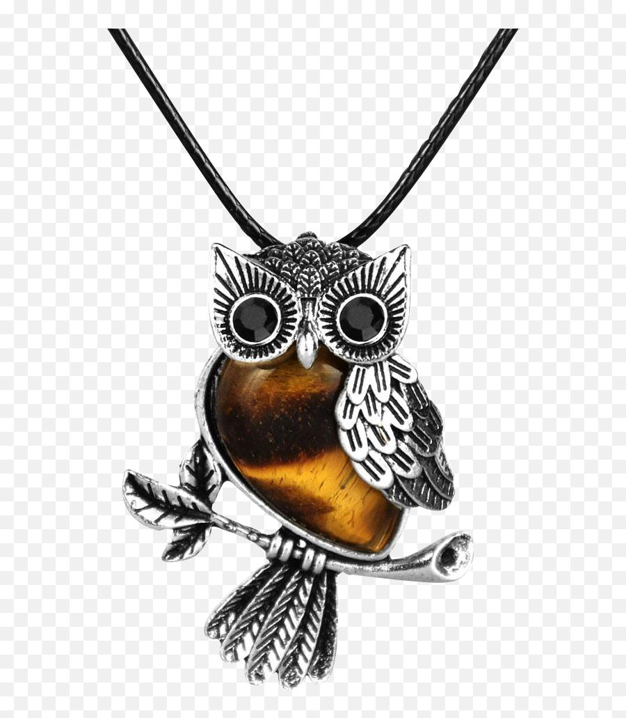 Silver U0026 Semi - Precious Stone Owl Necklace Antique Emoji,Cute Best Frieds Emojis Neckclase