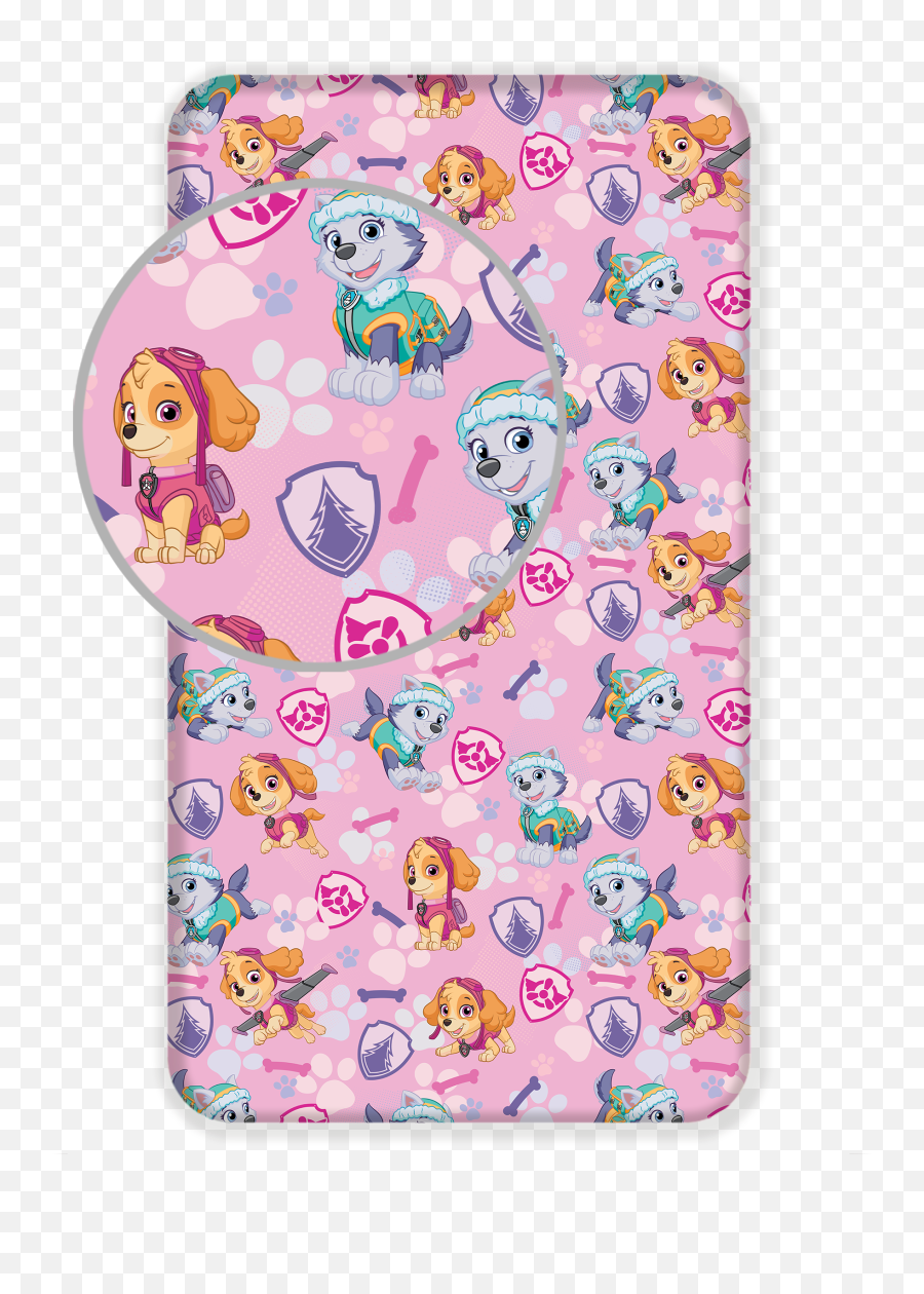 Paw Patrol Skye Og Everest Bed Sheet - Sheets Ziigee Emoji,Emoji Pals Bed In A Bag Bedding Set