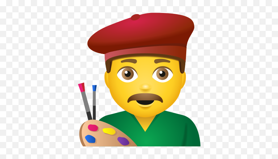 Man Artist Icon U2013 Free Download Png And Vector Emoji,Skype Emojis Download For Google Pixel