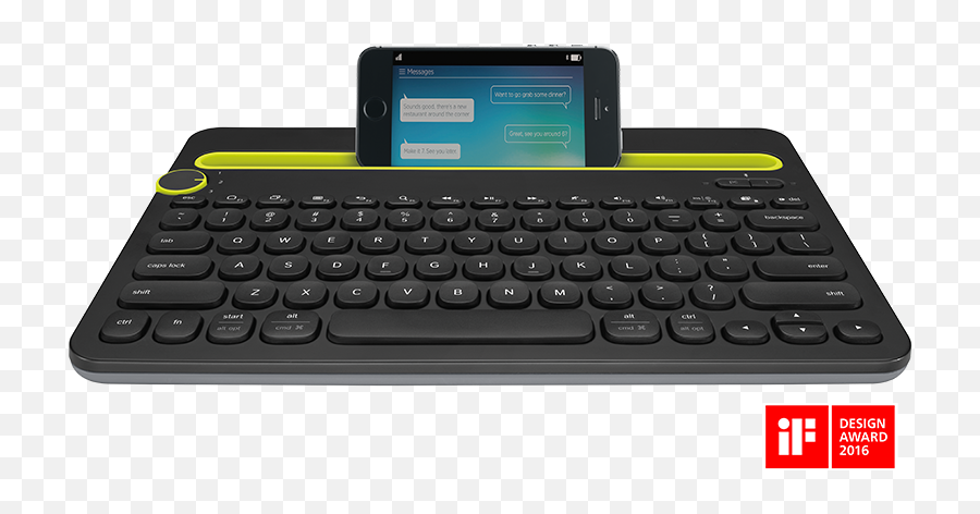 Logitech K480 Multi - Device Bluetooth Wireless Keyboard Design Emoji,Emoji Keyboard For Galaxy S6
