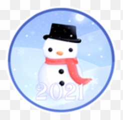 Winter 2021 Badge - Roblox Emoji,Snwman Emoji