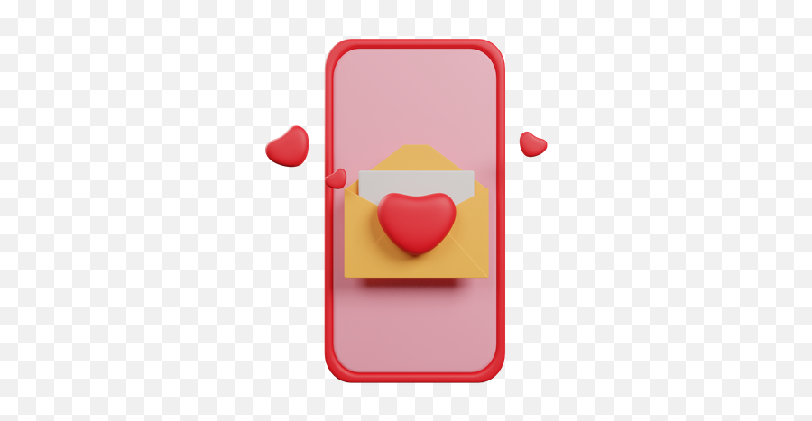 Heart Mail 3d Illustrations Designs Images Vectors Hd Emoji,Red Letter Media Emojis