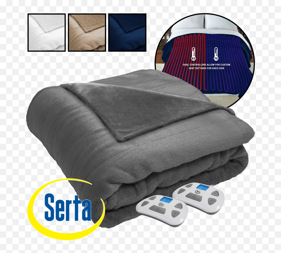 Serta Perfectsleeper Electric Warming Blanket - Serta Mattress Emoji,Flame Emoji Pillow
