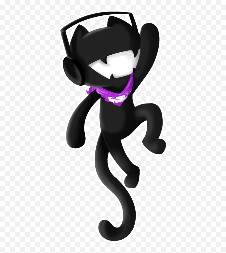 Fan Art Demon Cat Emoji,Emoji Jump