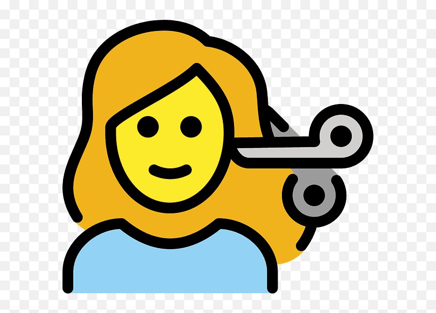 Woman Getting Haircut Emoji - Emoji,Hair Cut Emoji