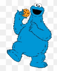 Cookie Monster Png Transparent Png Png Collections At Dlfpt - Cookie Monster Png Transparent Emoji,Cookie Monster Emoticon