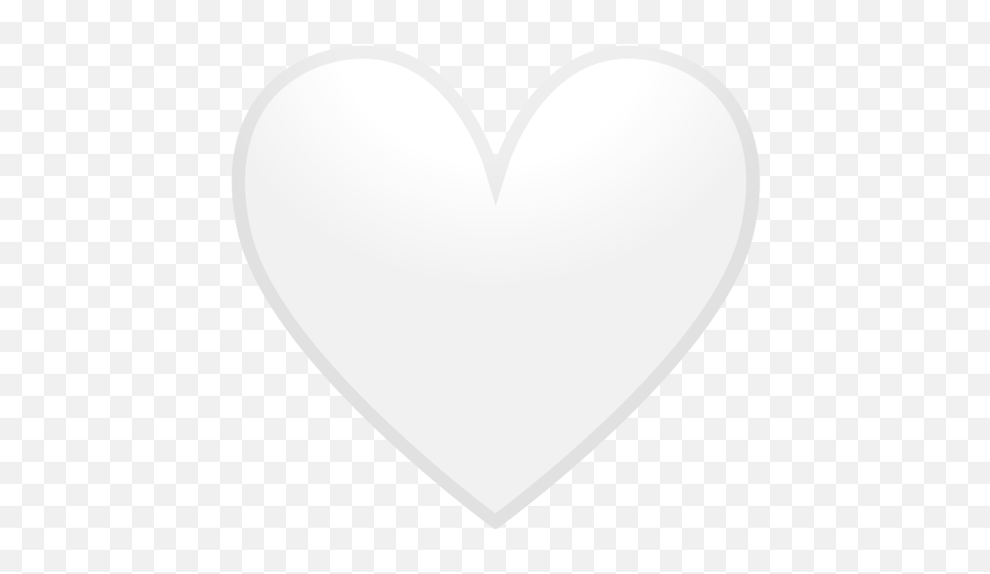 White Heart Emoji - Corazon Blanco Emoji,Black Heart Emoji Iphone