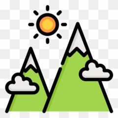 Mountains Free Vector Icons Designed By Freepik En 2020 - Icon Emoji,Ballsack Emoji