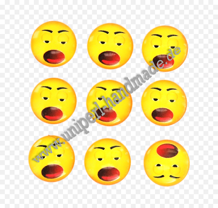 Emoji Cabochon 14 Mm Surprised Face - Happy,Suprise Emoji