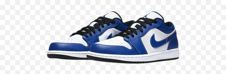 Jordan Sneakers For Men For Sale Authenticity Guaranteed - Air Jordan 1 Low Royal Blue Emoji,Del Toro Shoes Emoji