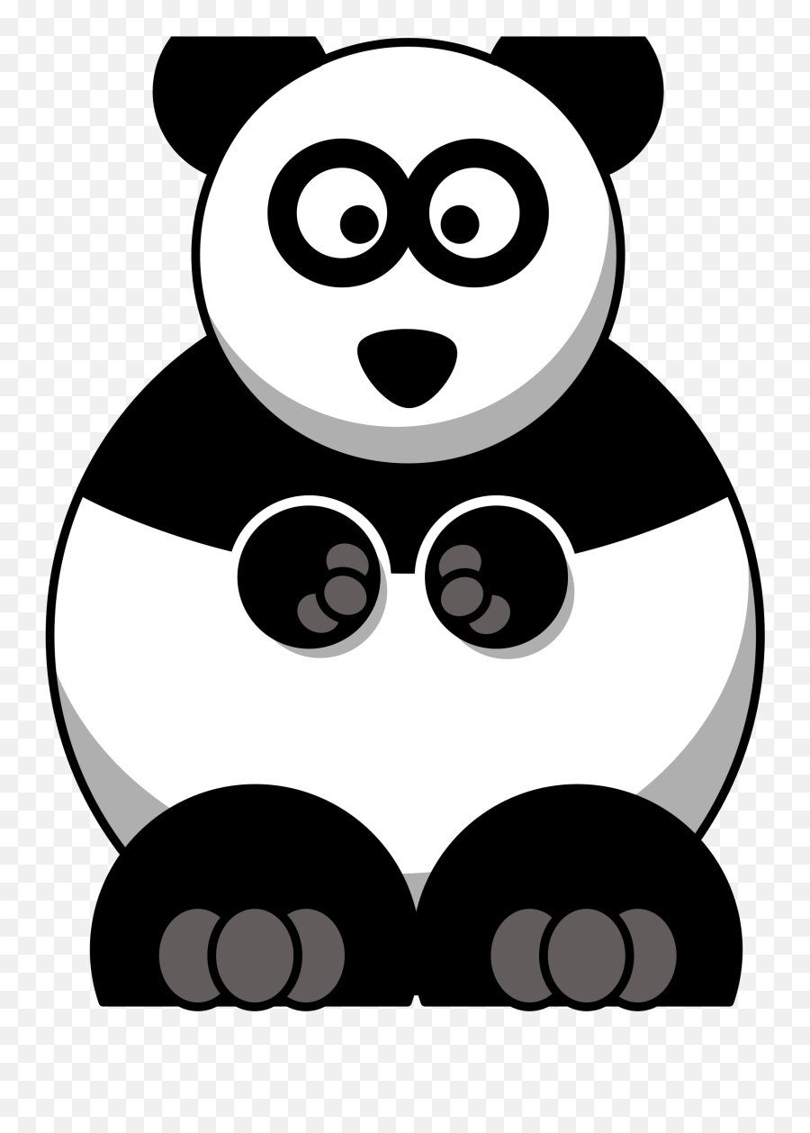 Clipart Panda Cartoon Hd Clipart Panda Cartoon Hd - Panda Bear Cartoon Clipart Emoji,Bear And Smoke Emoji