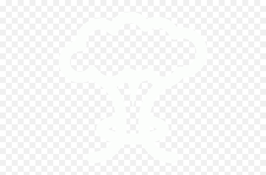 Free White Mushroom Cloud Icons - Icon Mushroom Cloud White Png Emoji,Facebook Emoticons Mushroom Cloud
