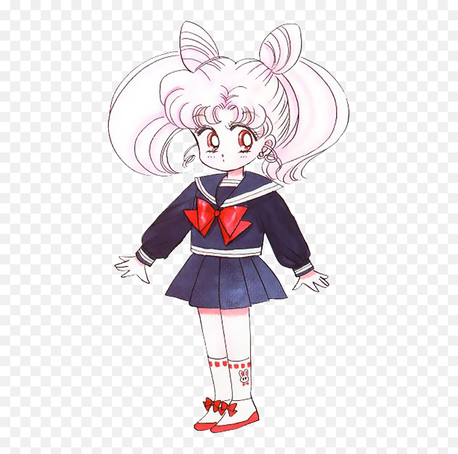 Sailor Chibi Moon - Sailor Moon Chibiusa Uniform Emoji,Chibi Base Body Emotions