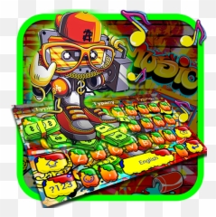 Teclado Graffiti Música Bonita U2013 Apps No Google Play - Fictional Character Emoji,Como Sao Os Emojis Do S6