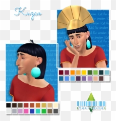 Pin - Sims 4 Natsuki Hair Cc Emoji,Cat Emotions Sims 4