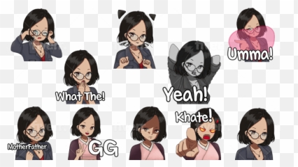 Draw Personal Emotes Emoji And Sticker For Twitch By - Hair Design,Emotion Draw Reference