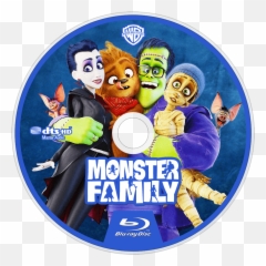 Download Happy Family Bluray Disc Image - Monster Family Blu Blu Ray Emoji,What Does Blu Emojis Look Like