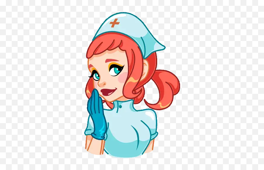 Nurse Stickers For Whatsapp - Sticker Nurse De Telegram Emoji,Emojis For Nurses