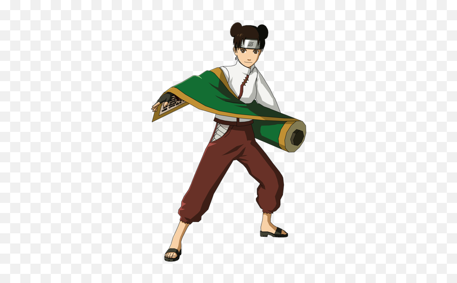 Naruto - Tenten Png Emoji,Six Tails Saiken Emotion