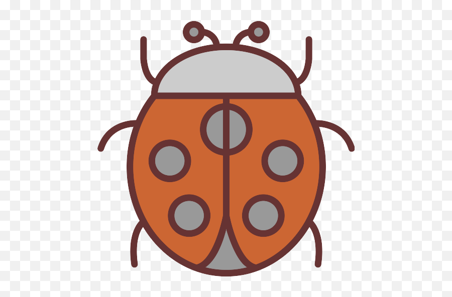 Ladybug Vector Svg Icon - Dot Emoji,What Is The Termite, Ladybug Emoticon