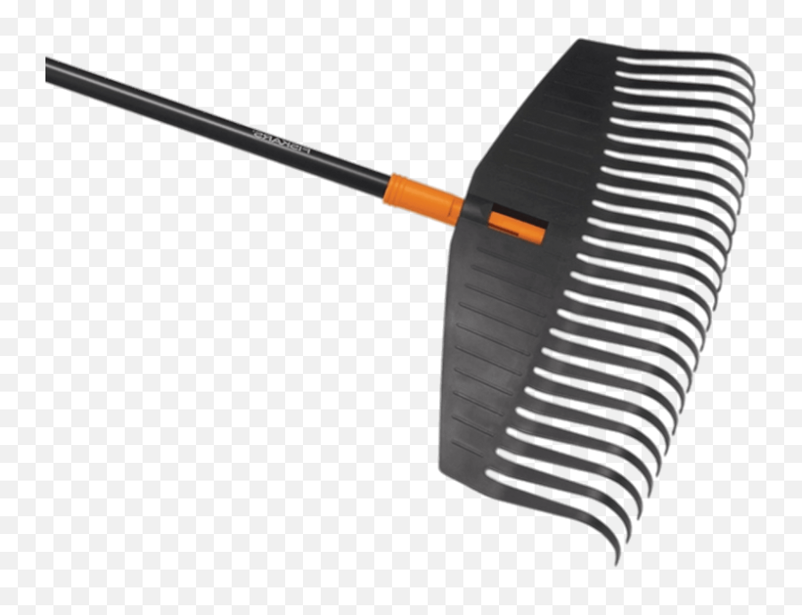 Download Solid Large Leaf Rake Png - Fiskars Solid Leaf Rake Emoji,Rake Emoji