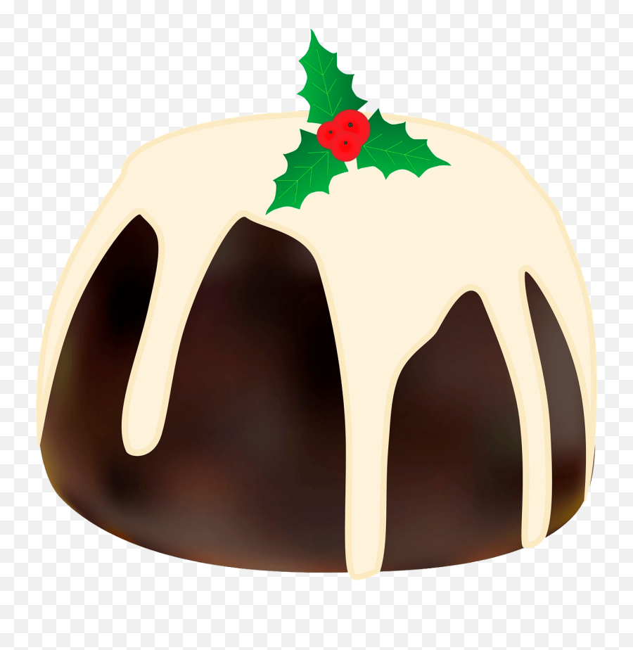 Christmas Pudding Clipart - Christmas Pudding Clipart Emoji,Custard Pudding Emoji