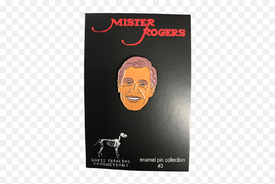 Mister Rogers Enamel Pin - Dog Emoji,Mr Rogers Emotion Song