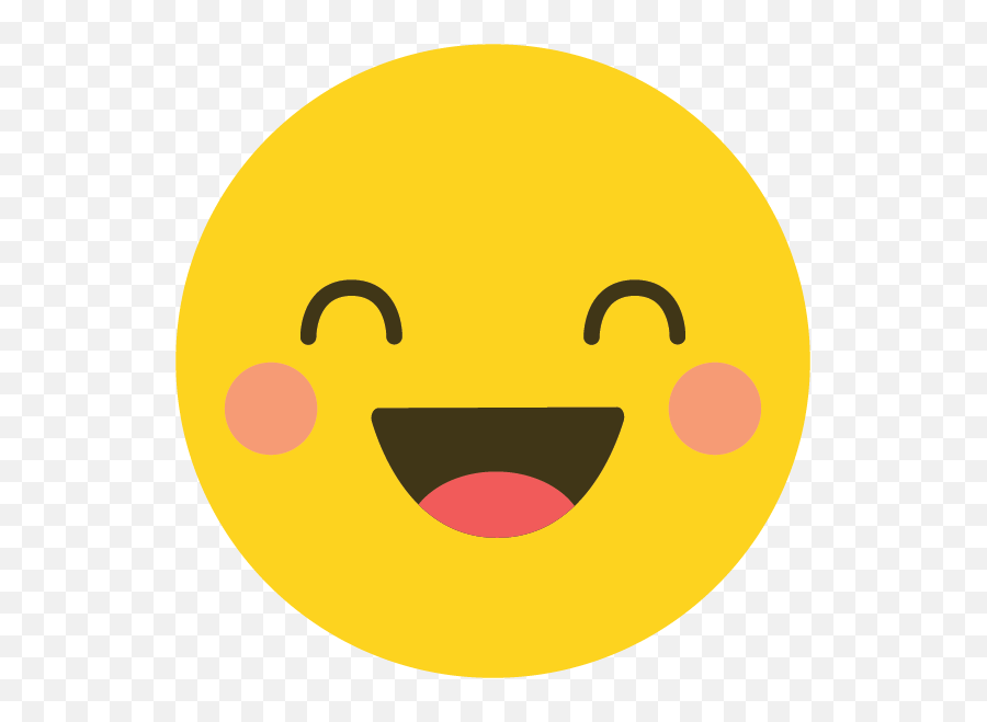 Emoticon Icon Myiconfinder - Happy Emotion Icon Emoji,Giggle Emoji