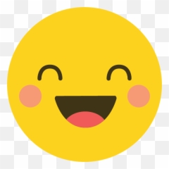 Emoticon Icon Myiconfinder - Happy Emotion Icon Emoji,Giggle Emoji