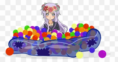 Quick And Messy Tutorial - Transparent Ball Pit Clipart Emoji,Kisekae How To Change Emotions