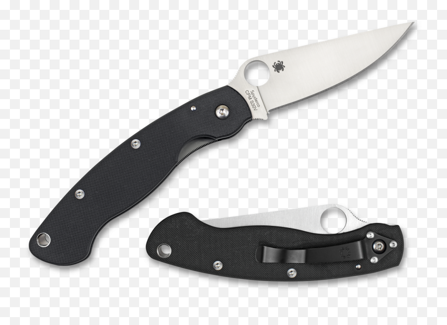 Folding Knives - Bear Claw Knife U0026 Shear Spyderco Paramilitary 2 Left Handed Emoji,Victorinox Emoji Swiss Army Classic Sd