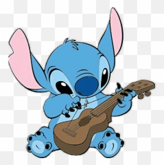 Overlay Overlays Aesthetic Stitch - Stitch Ukulele Emoji,Ukulele Anime Emojis